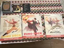Magic: The Gathering Avatar The Last Airbender Beginner Box Aang Zuko Decks - Image 2