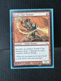 MTG Krark-Clan Shaman – Mirrodin – LP – Common – #98 – Magic the Gathering - Image 1