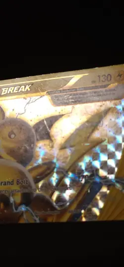 Pokemon Raichu BREAK XY - BREAKthrough #50/162 MP - Image 3