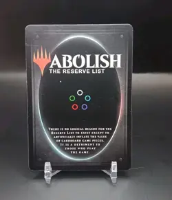 Custom Game Card-Mana Drain-Borderless-LP Condition - Image 2