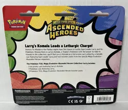 Pokemon Mega Evolution Ascended Heroes 2-Pack Blister Larry (Factory Sealed) - Image 2