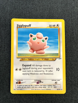 Pokemon TCG Jigglypuff 44/105 Neo Destiny Regular Lightly Played - Image 1