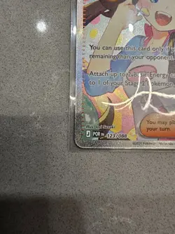 Rosa’s Encouragement 123/088 Special Illustration Rare Pokemon TCG Perfect Order - Image 5