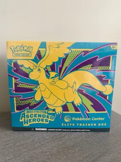 Ascended Heroes Pokemon Center ETB | Factory Sealed | FREE SHIPPING - Image 1