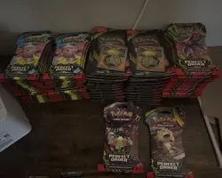 Att. Emmitblue Pokemon Perfect Order TCG LOT OF 90 - Image 1