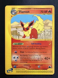 Pokemon - Skyridge - Flareon 8/144 Rare Non-Holo Great Condition - Image 1