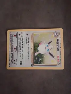Pokemon TCG Wigglytuff Holo Rare Card 16/64 Jungle Unlimited Near Mint Vintage - Image 3