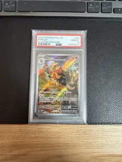 Pyroar Illustration Rare Card Paldea Evolved 200/193 PSA 10 - Image 1