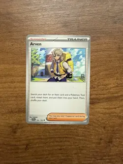 Pokemon TCG Arven 166/198 Scarlet & Violet Base Uncommon Card - NM - Image 1