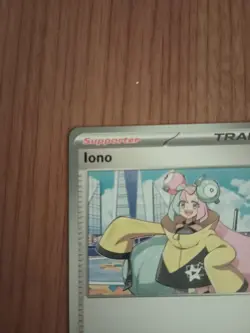 Iono Holo Pokemon Series Promo Pokemon Card 080/091 Trainer - Image 2