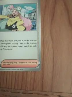 Iono Holo Pokemon Series Promo Pokemon Card 080/091 Trainer - Image 4