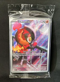 🔥 Charcadet #22 – Black Star Holo Promo – SEALED Pack – Pokemon Card 🔥 - Image 1