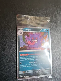 Gengar Promo Card Pokemon Perfect Order Gamestop Stamped 050/088 SEALED - Image 3