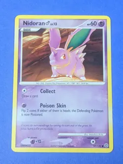 Nidoran M - 97/132 - Common Secret Wonders - Pokemon Card - LP - Image 1