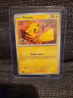 Pikachu 051/198 Temporal FORCES Pokemon Card NM : FREE SHIPPING, TCG, CUTE GIFT - Image 2