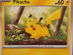 Pikachu 25/165- Svi 151 Pokemon Card NM : FREE SHIPPING, TCG, CUTE GIFT. - Image 1