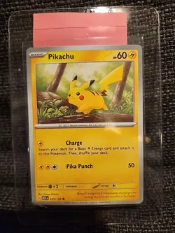 Pikachu 25/165- Svi 151 Pokemon Card NM : FREE SHIPPING, TCG, CUTE GIFT. - Image 2