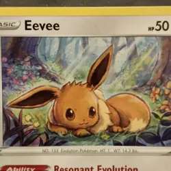 Eevee - 119/189 Astral Radiance POKEMON TCG CARD CUTE NM GIFT FREE SHIPPING - Image 1