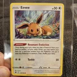Eevee - 119/189 Astral Radiance POKEMON TCG CARD CUTE NM GIFT FREE SHIPPING - Image 2