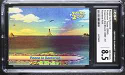 Pokemon Card Peace Is Restored 67 Rainbow Foil The Movie 2000 Topps CGC 8.5 - Image 1