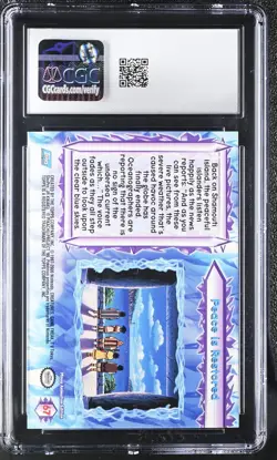 Pokemon Card Peace Is Restored 67 Rainbow Foil The Movie 2000 Topps CGC 8.5 - Image 2