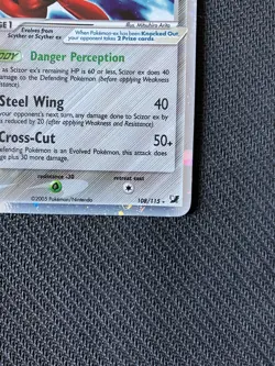 Pokemon Scizor EX TCG Holo Rare Card 108/115 Unseen Forces - Image 3