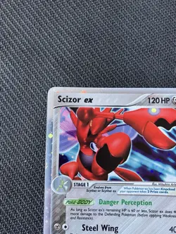 Pokemon Scizor EX TCG Holo Rare Card 108/115 Unseen Forces - Image 5