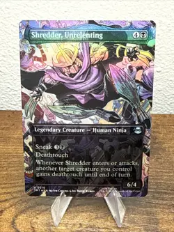 Shredder, Unrelenting (Borderless) Teenage Mutant Ninja Turtles Foil - Image 1