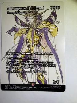 The Emperor, Hell Tyrant - Yawgmoth, (Showcase) Final fantasy - Image 1