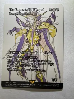 The Emperor, Hell Tyrant - Yawgmoth, (Showcase) Final fantasy - Image 4