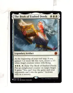 MTG SkeenAB The Book of Exalted Deeds from AITFR (MB ver). NM. - Image 1