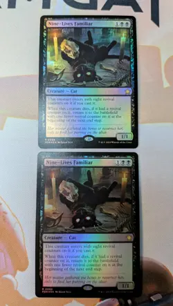 MTG Foundations Nine-Lives Familiar 0066 Foil 2x NM/M - Image 1