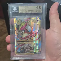 Pokemon M Pidgeot EX Full Art Ultra Rare Evolutions 105/108 Holo BGS 9.5 - Image 1