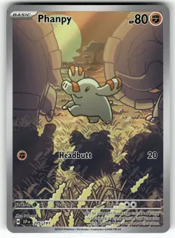 Phanpy 205/191 Illustration Rare Surging Sparks Pokemon Holo Near Mint - Image 1