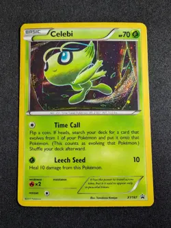 Pokemon Celebi XY187 Holo Rare XY Black Star Promo NM - Image 1