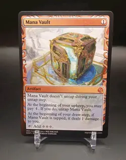 Custom Game Card-Mana Vault-LP Condition - Image 1