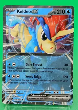 Keldeo EX 030/086 - White Flare - NM/M Pokemon TCG - Rare EX - Image 1