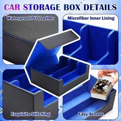 ⭐ Card Deck Storage Box 1800 Card Deck Holder Box Trading Storage Box Magnet New - Image 3