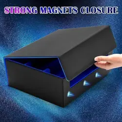 ⭐ Card Deck Storage Box 1800 Card Deck Holder Box Trading Storage Box Magnet New - Image 4