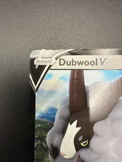 Dubwool V - 153/192 - SWSH Rebel Clash - Half Art Pokemon Card TCG Holo Rare V - Image 3