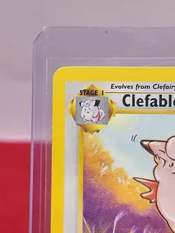 1st Edition Clefable 17/64, Jungle, Pokemon TCG, WOTC 1999, Non Holo Rare, NM/LP - Image 4