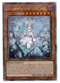 Yu-Gi-Oh! Lady Labrynth of the Silver Castle Alt Art Quarter Century RA04-EN042 - Image 1