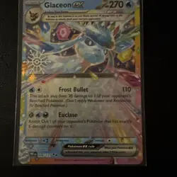 Glaceon ex 026/131 Pokemon TCG Holiday Calendar 2025 Festive Stamp Promo Card - Image 1
