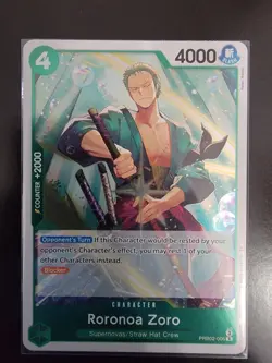Roronoa Zoro - PRB02-006 Premium Booster -The Best- Vol. 2 Foil ENG - Image 2