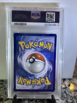 POKEMON 2017 XY Black Star Promo Mythical Coll CELEBI Holo #XY187 PSA 7 RARE - Image 2