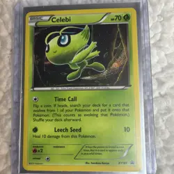 2017 Pokemon TCG Celebi XY187 NM Black Star Promo Holo Rare - Image 1