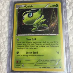 2017 Pokemon TCG Celebi XY187 NM Black Star Promo Holo Rare - Image 5