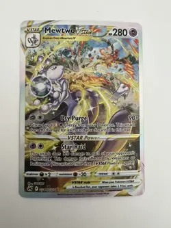 Pokemon TCG Mewtwo VSTAR GG44/GG70 Crown Zenith Galarian Gallery Holo Ultra Rare - Image 1