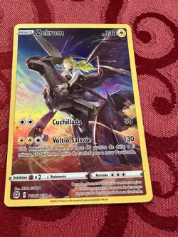 Zekrom TG05/TG30 Trainer Gallery Brilliant Stars Pokemon Card Mint SPANISH - Image 1