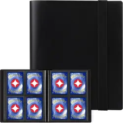 Card Binder - 4 Pocket Trading Card Collection Album Folder - 160 Side Loadin... - Image 2